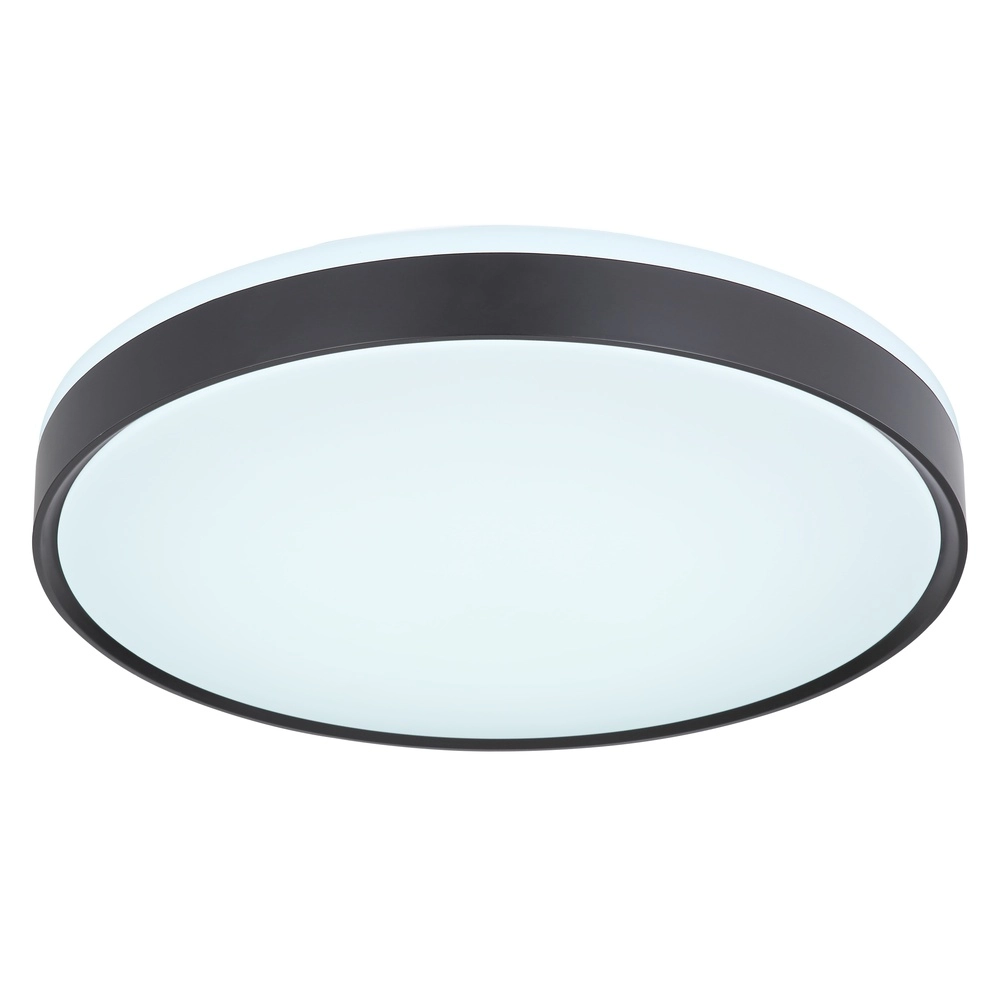 Plafonniere Sonny zwart met wit Ø 40cm Globo 9007371427857
