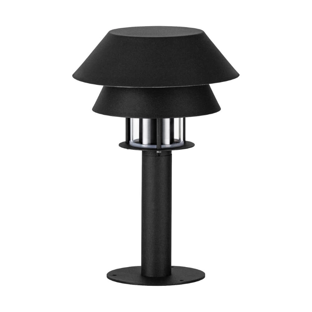 Zwarte sokkellamp Chiappera