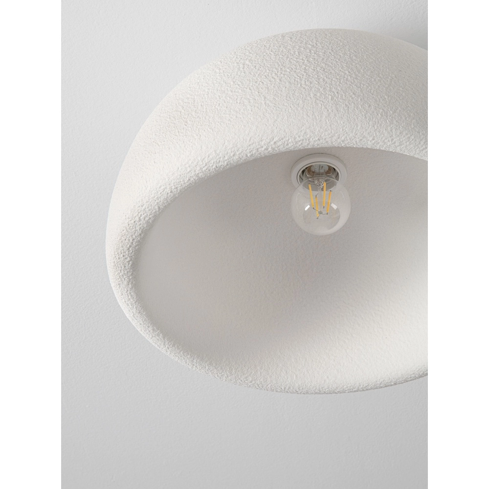 Moderne plafondlamp Davo wit Ø 43cm Lyora 5212017495747