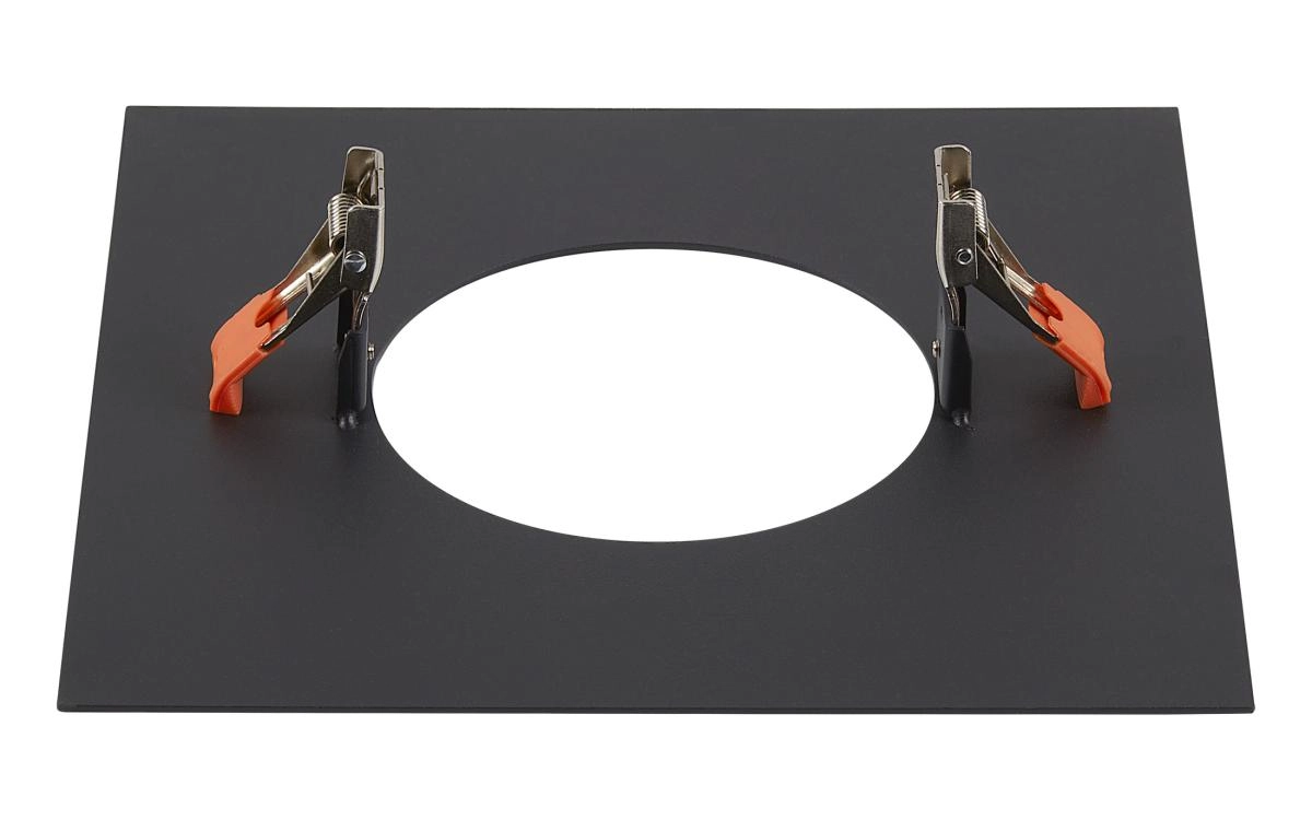 Inbouwframe voor Numinos M recht 240/120mm zwart SLV 4024163262217