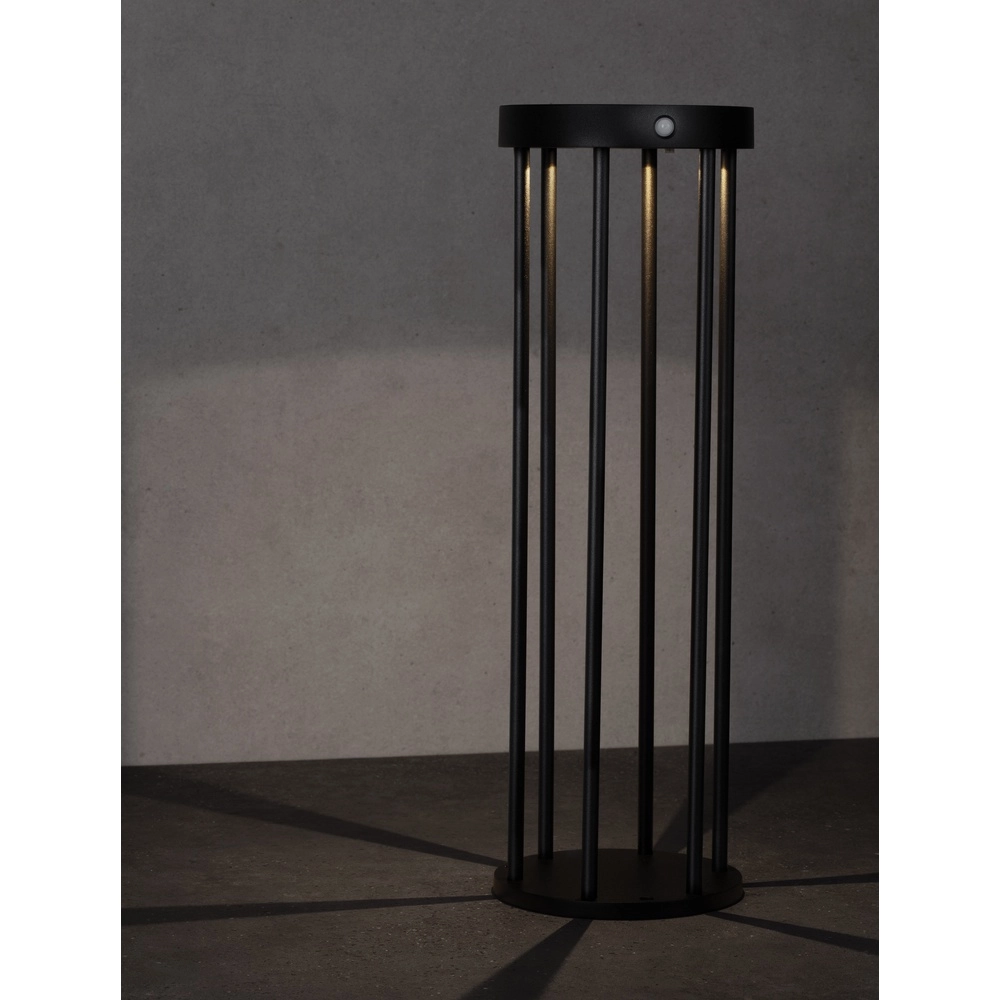 Solar tuinlamp Aigo antraciet 50cm Lyora 5212017449436
