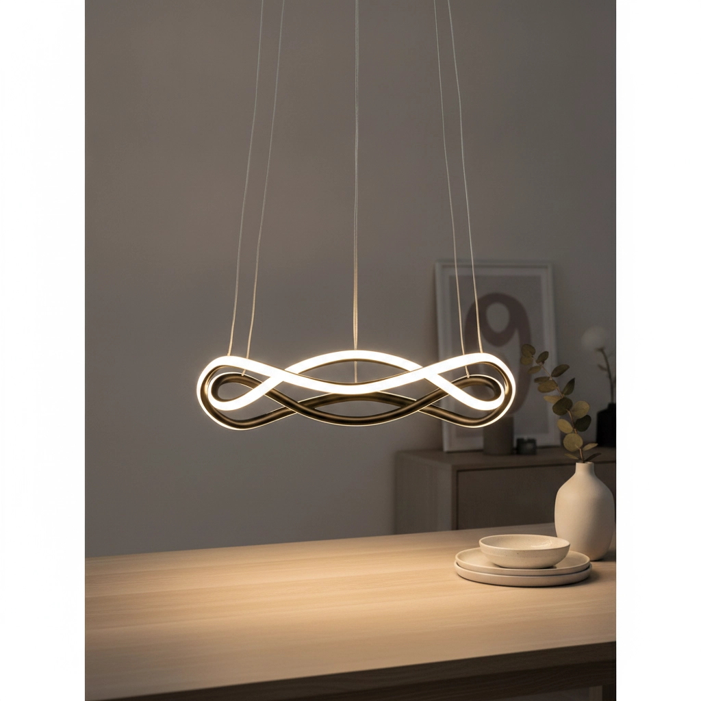 Design hanglamp Jinal zwart Ø 45cm