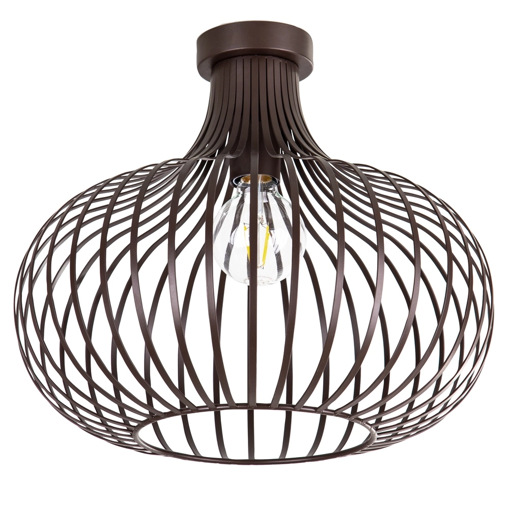 Plafondlamp Mateo roest bruin Globo 9007371481590