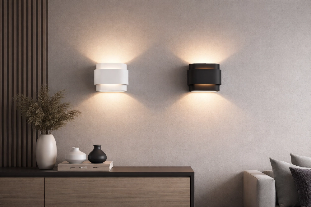 Unieke wandlamp Metz zwart Artdelight 8720701104679