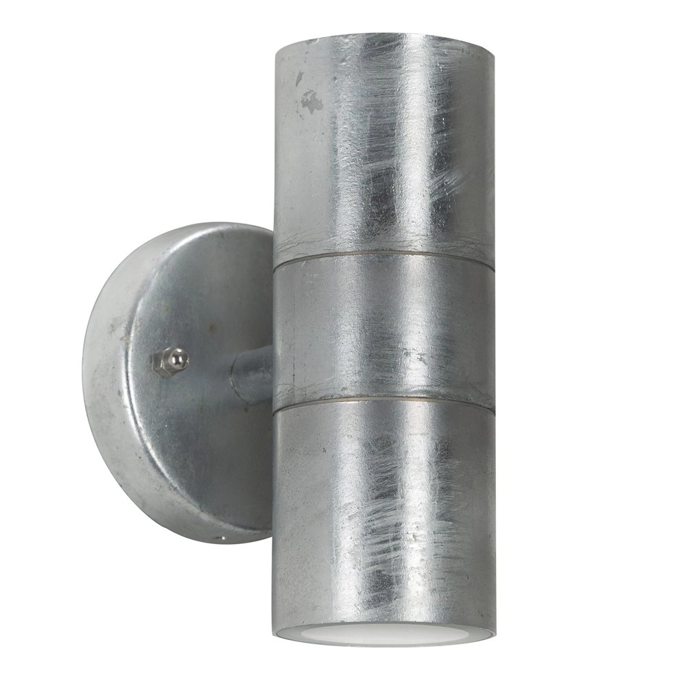 Muurspot Up & Down verzinkt