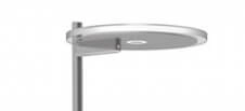 Led vloerlamp Turound 40w - 2200-4000K - 187cm RVS helder glas Steinhauer 8712746134872