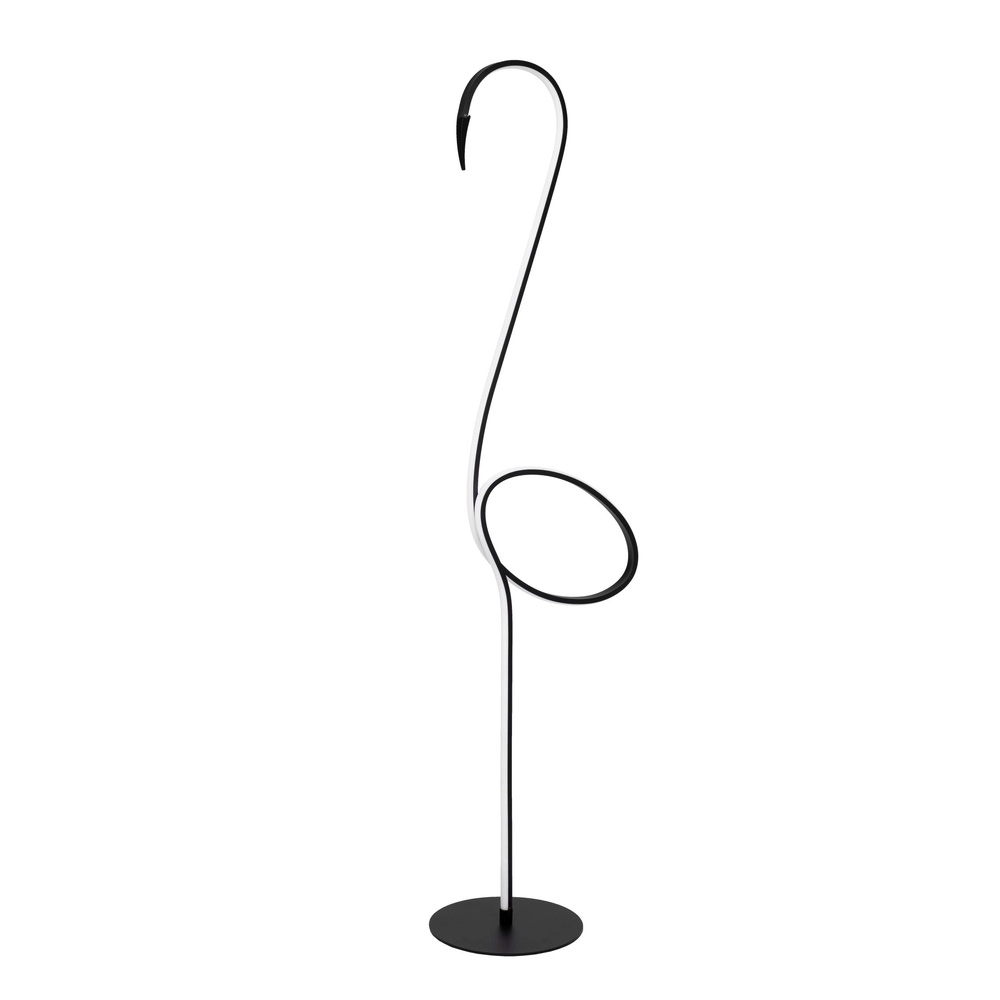 Vloerlamp Flamingo zwart