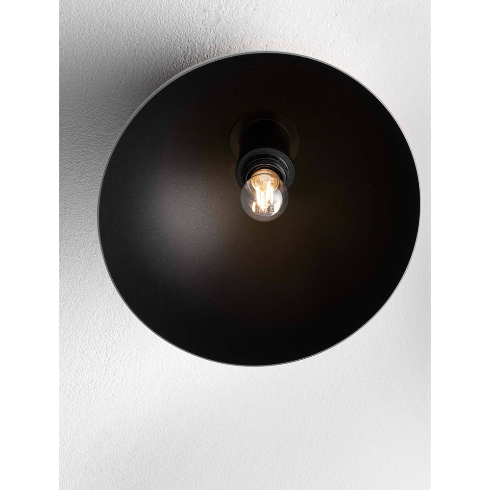 Plafondlamp Onia zwart Ø 29cm Lyora 5212017458162