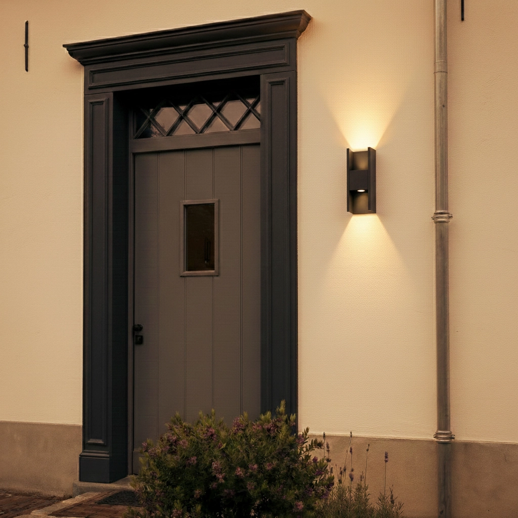 Wandspot Flatt zwart SLV 4024163306522