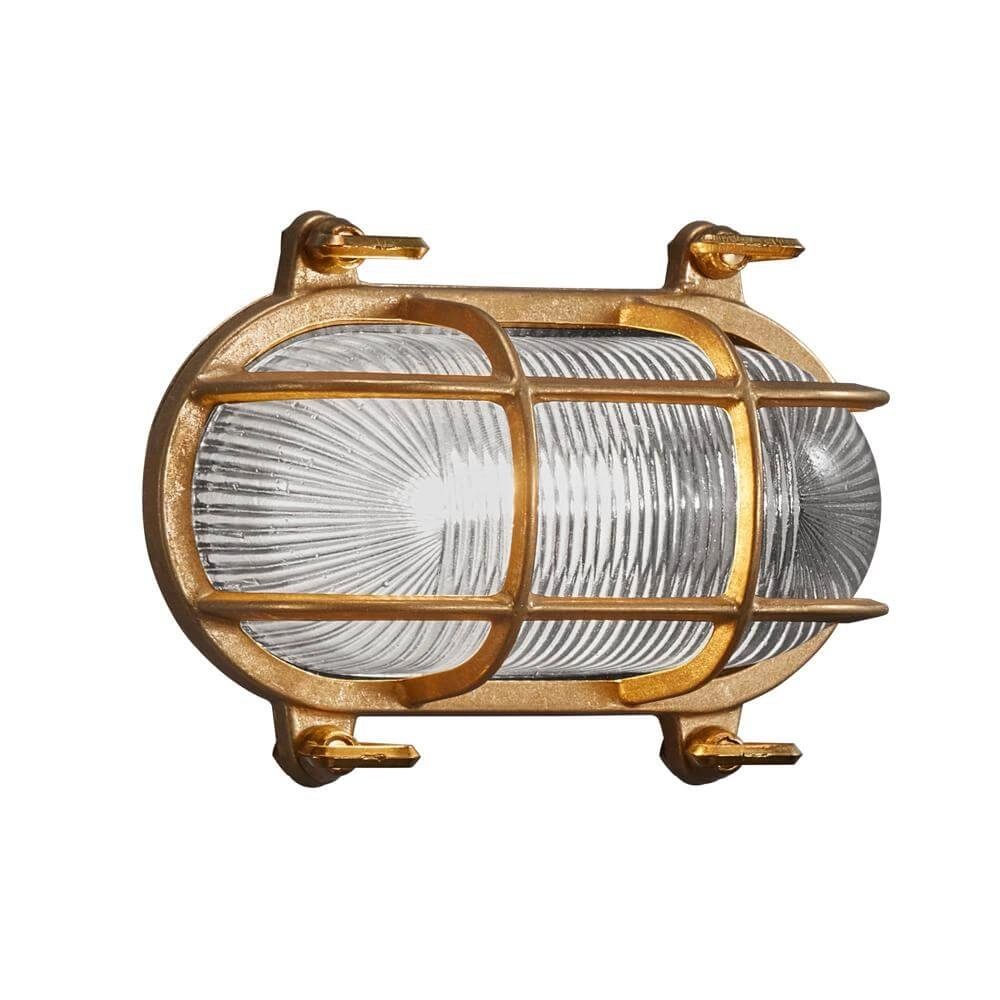 Klassieke wandlamp Helford messing Nordlux 5701581464681