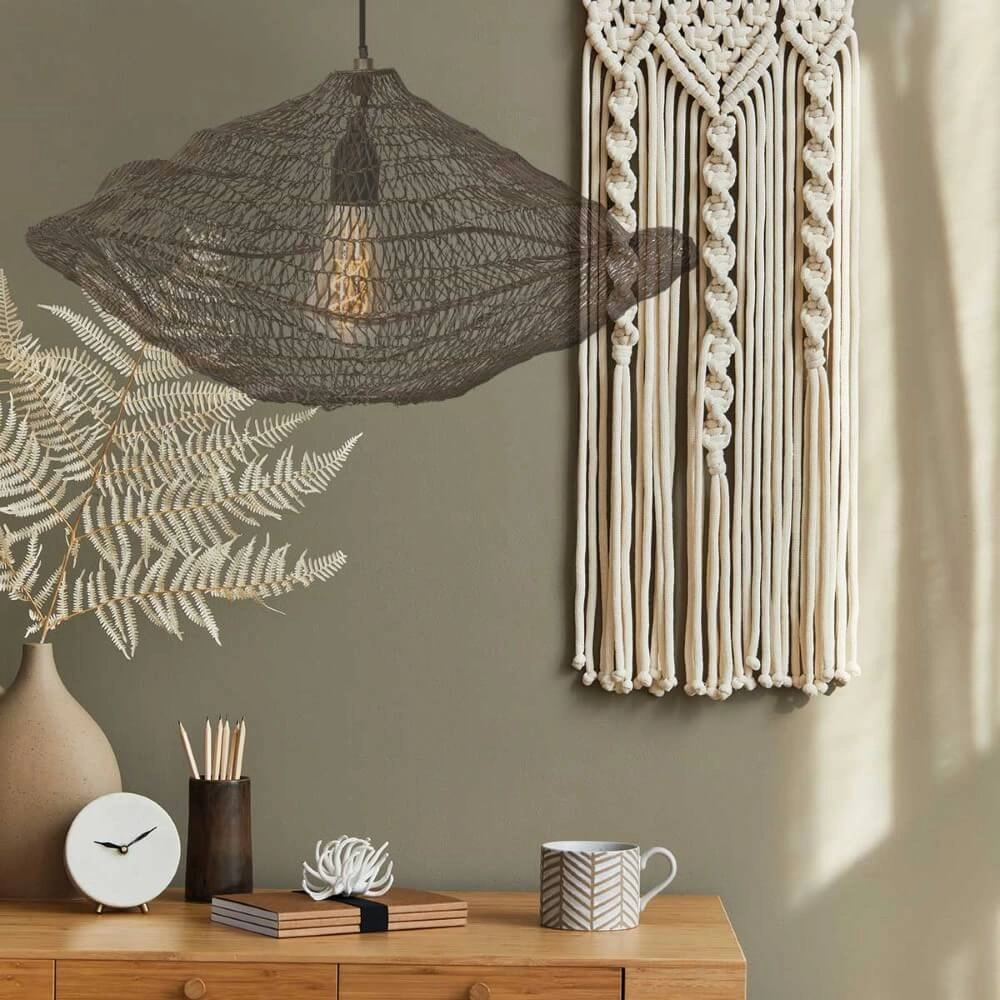 Scandinavische hanglamp Feuilleter Ø 51cm Steinhauer 8712746165043