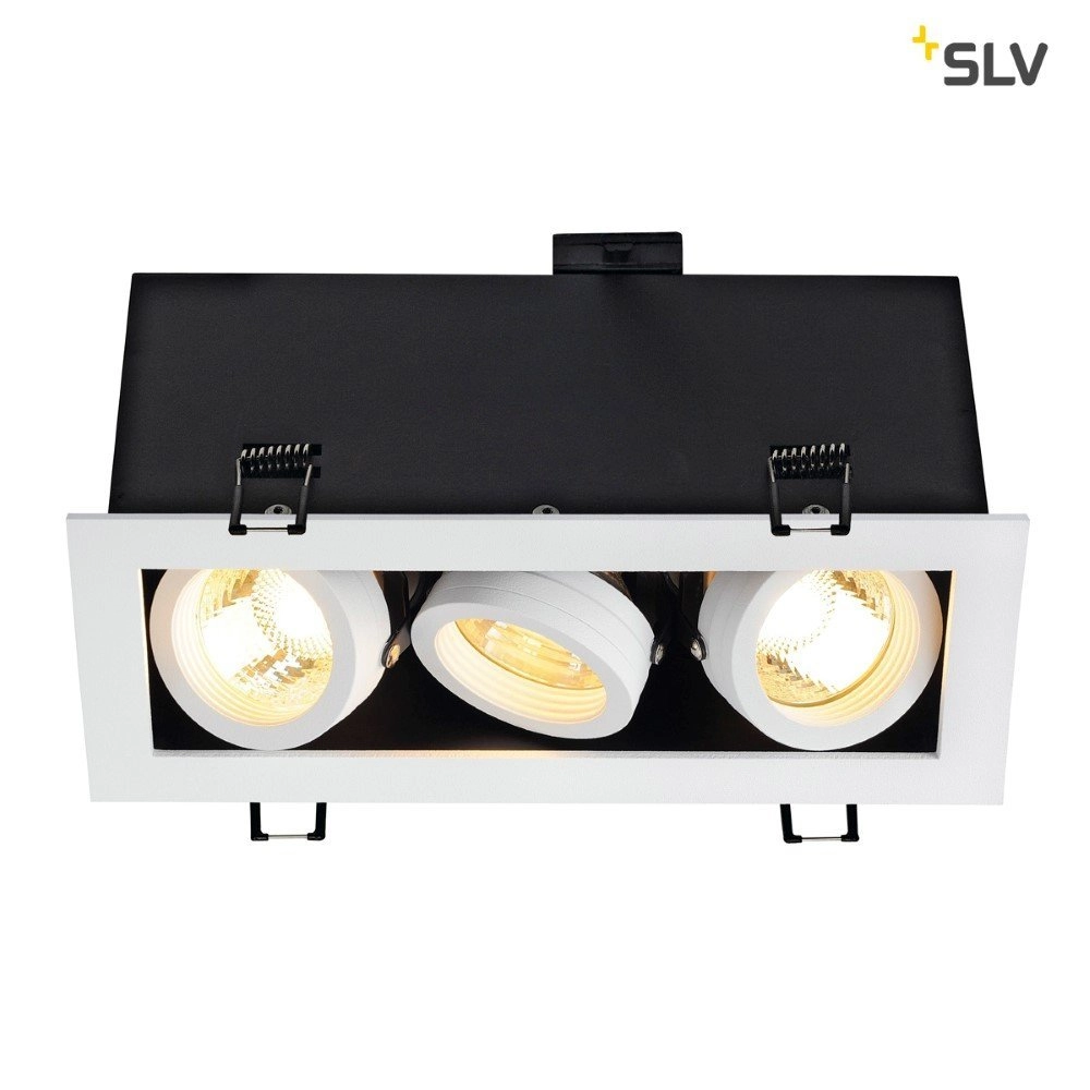 Inbouwspot Kadux 3 GU10 9cm wit SLV 4024163151511