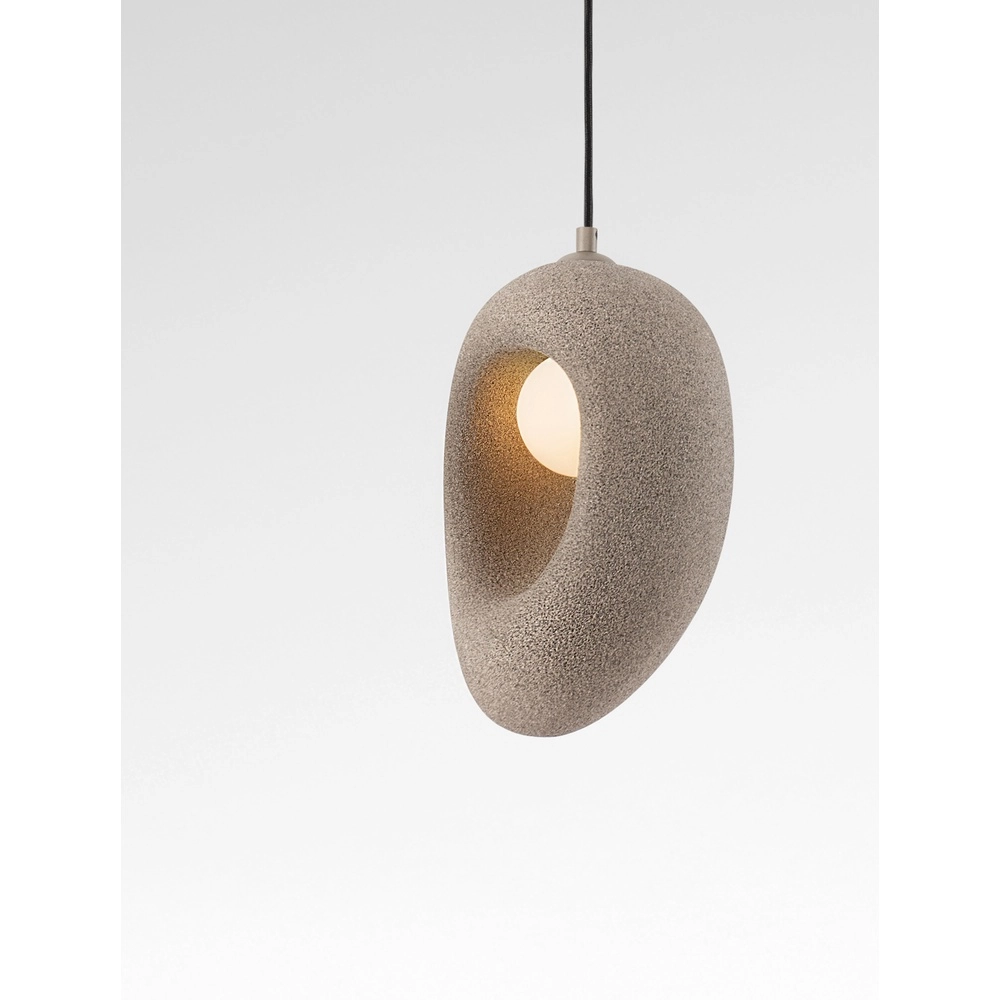 Natural pendant lamp Tempus brown 30cm Lyora 5212017476845