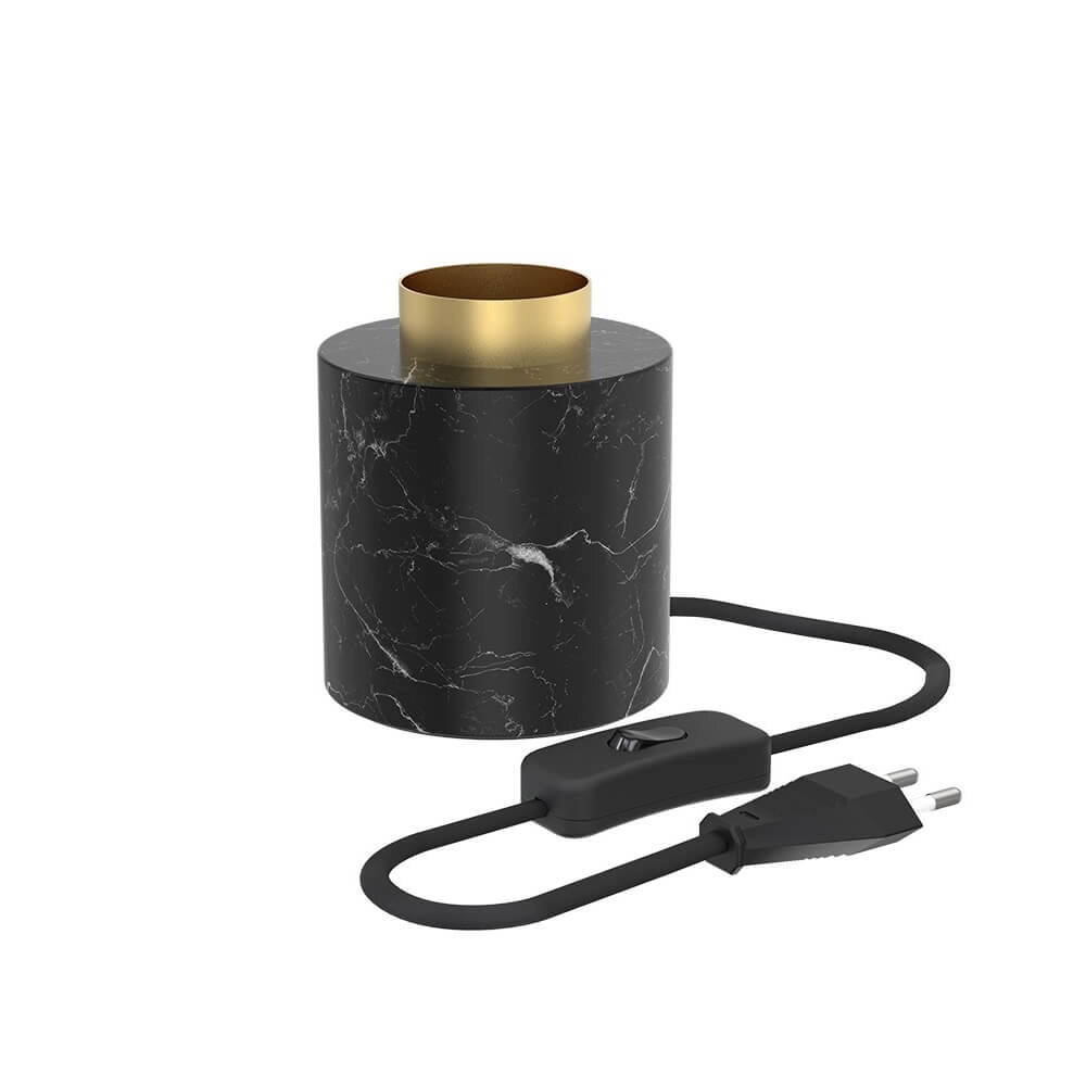 Marmer look tafellampje Marbler Rond Marmer look tafellampje Marbler Rond