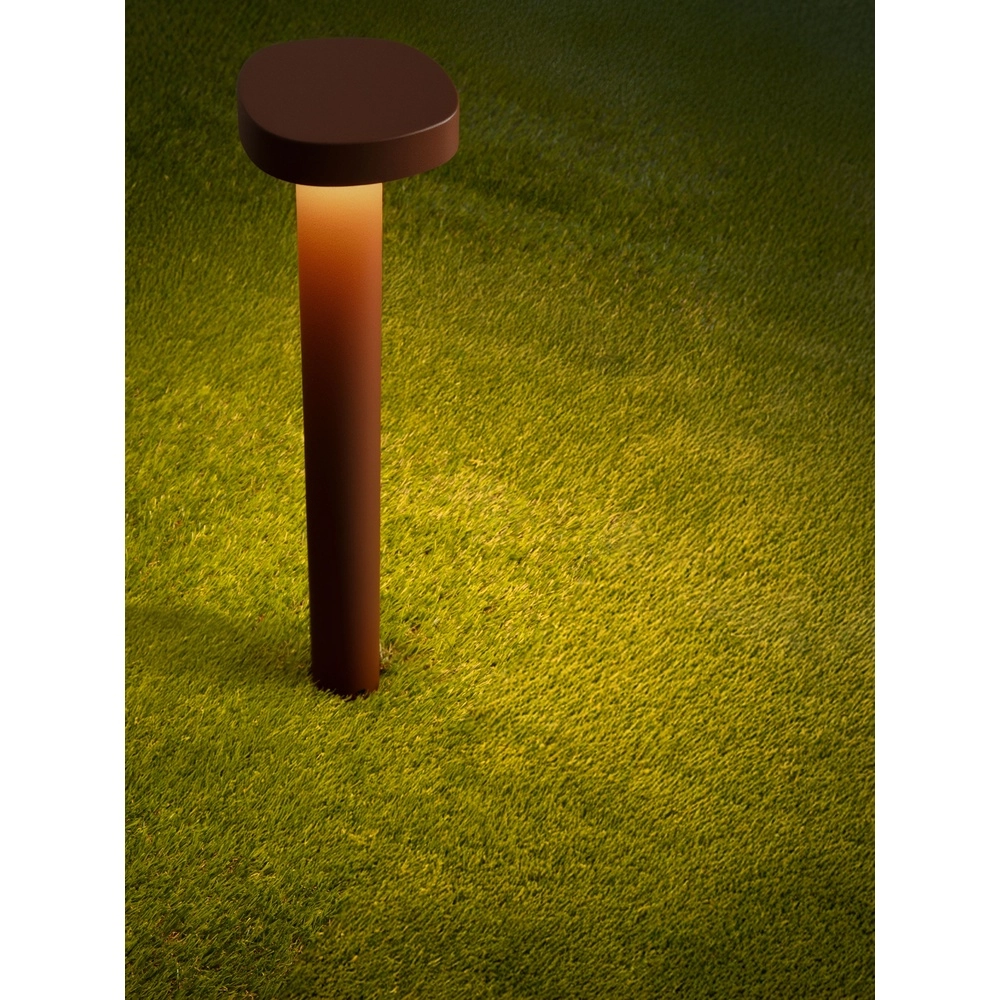 Design tuinlamp Balic 50cm roest bruin Lyora 5212017497178
