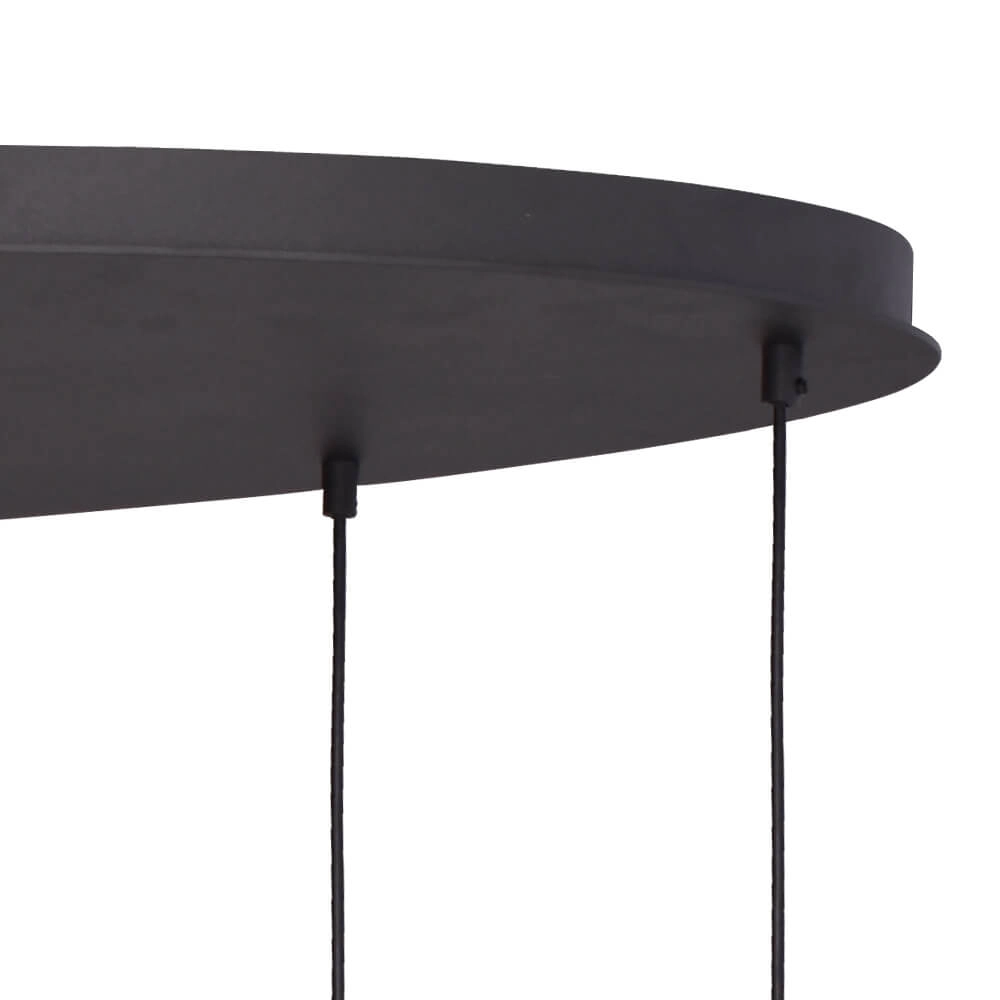 Hanglamp ovaal Lazise Oval 8x Ø 20cm goud Masterlight 8718121303628
