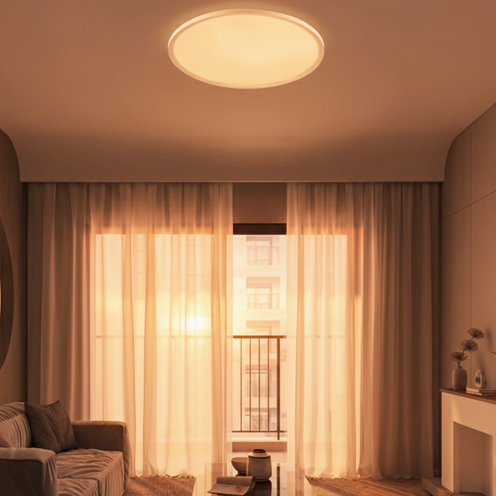 Plafonniere Aoton wit Ø 60cm