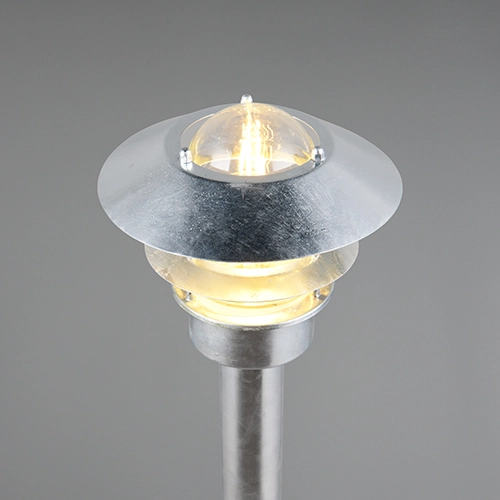 Tuinlamp 100cm Ruvuma zinkgrijs Trio 4017807687736