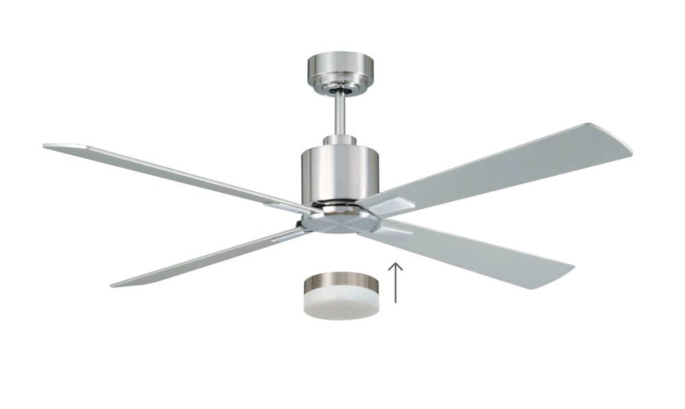 RVS plafondventilator Airfusion Climate I Ø 132cm Beacon 9333509087960