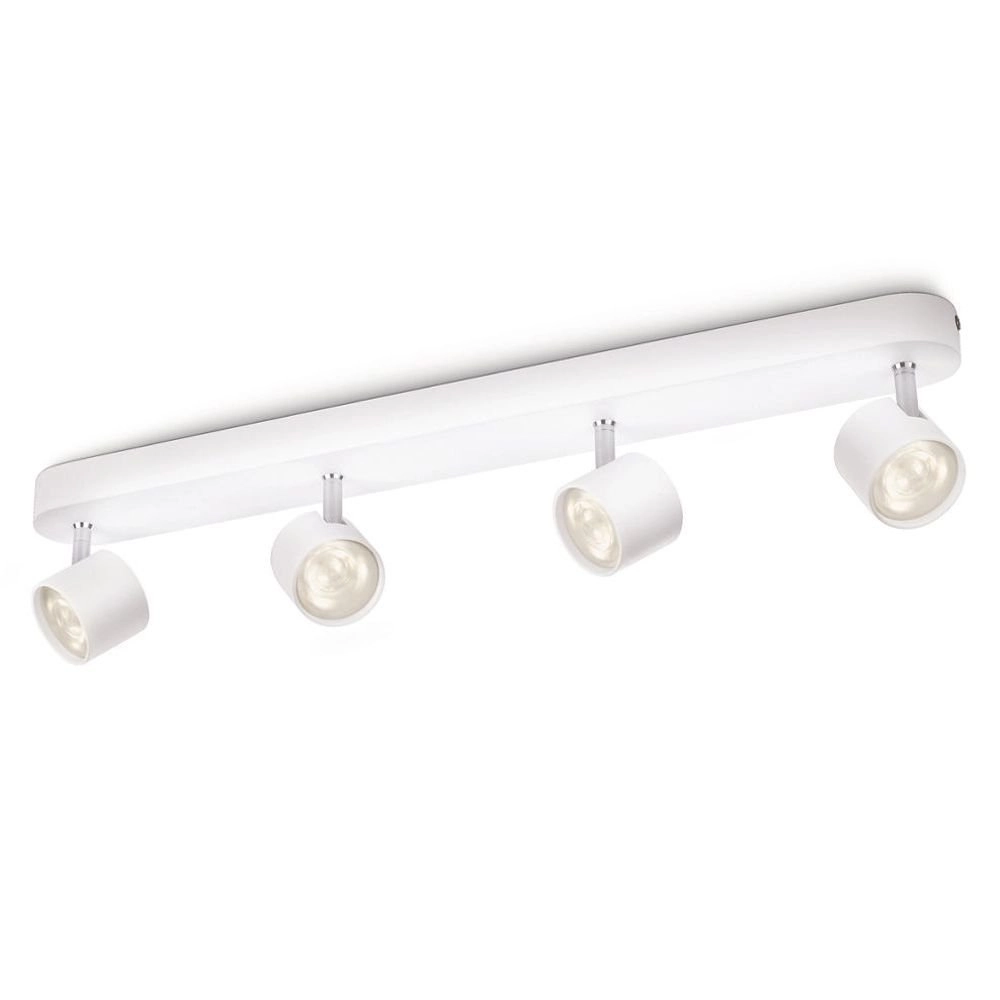 Plafondspot Led My Living Star 4-lichts wit