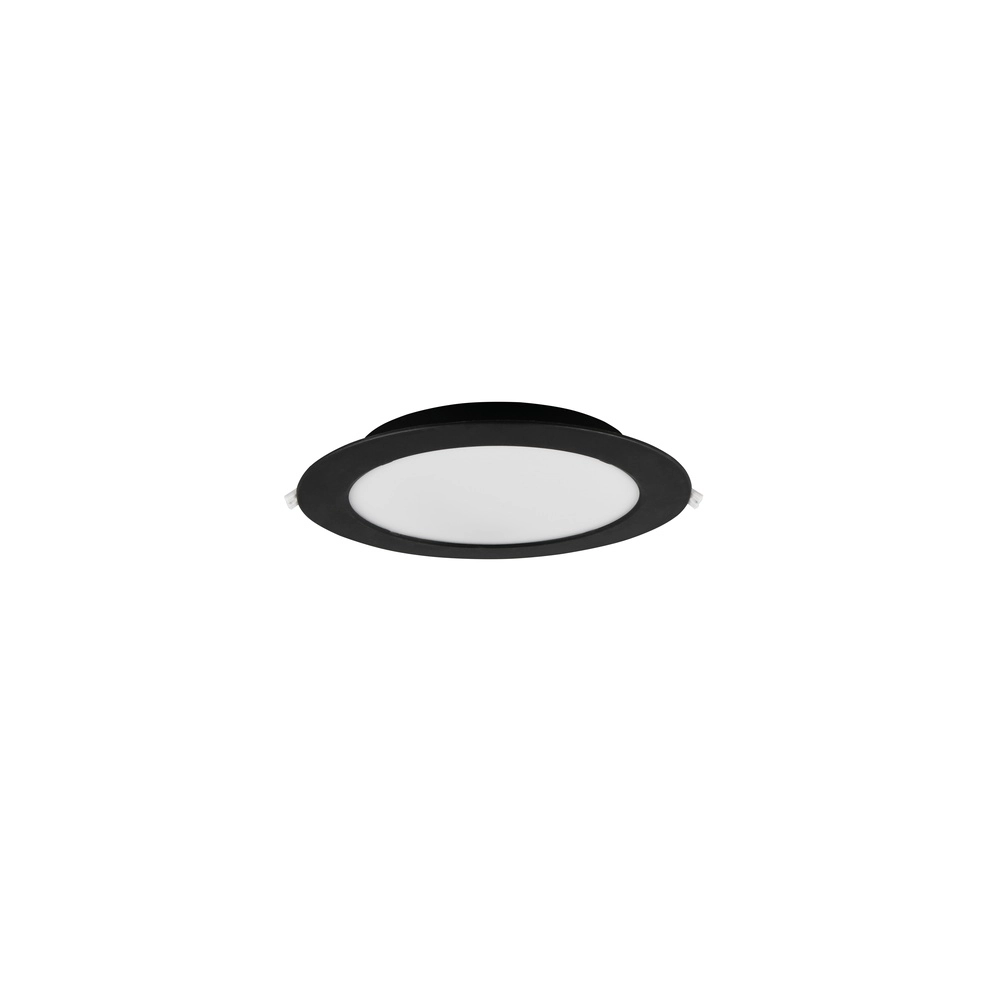 Inbouwspot Ural zwart Ø 22,1cm Trio 4017807711479