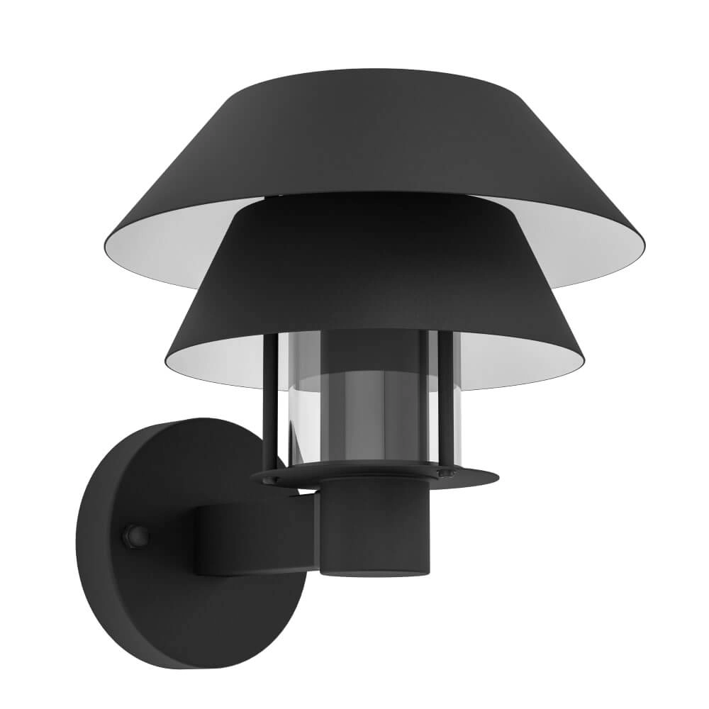 Moderne buitenlamp Chiappera zwart