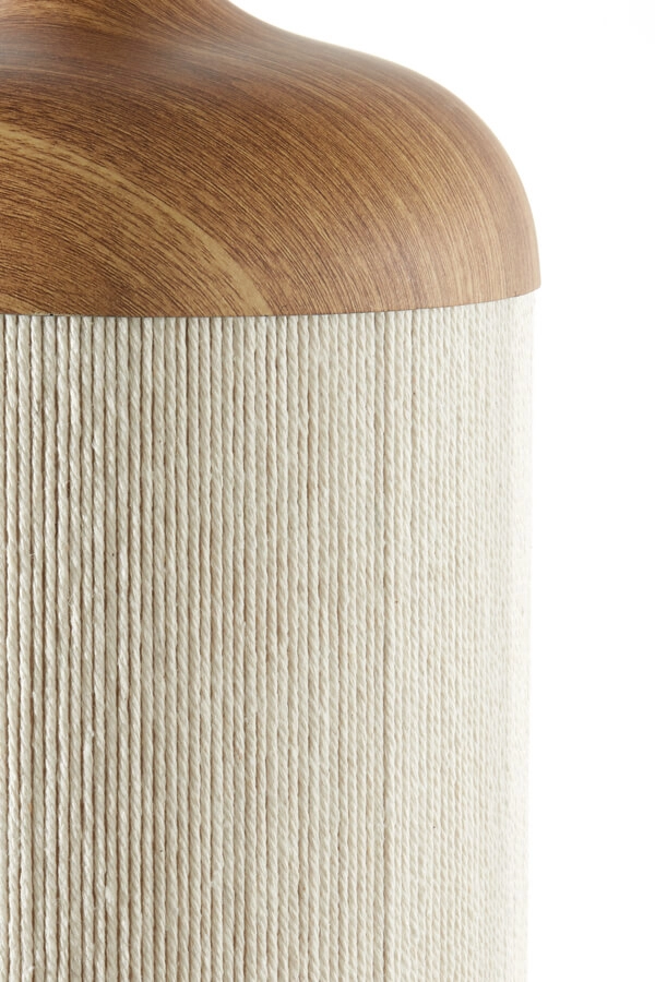 Hanglamp 3-lichts Dania lichte hout print Light & Living 8717807710101