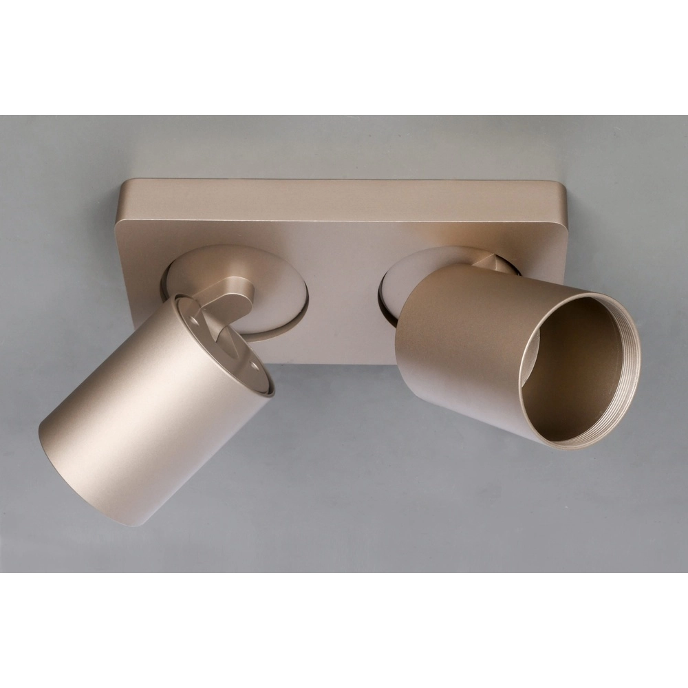 Dubbele opbouwspot Megano champagne Artdelight 8720701103474