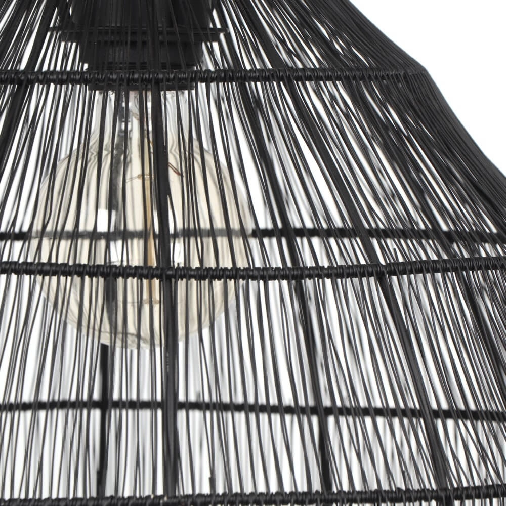 Ronde hanglamp Soraya Ø 42cm - zwart Trio 4017807617450