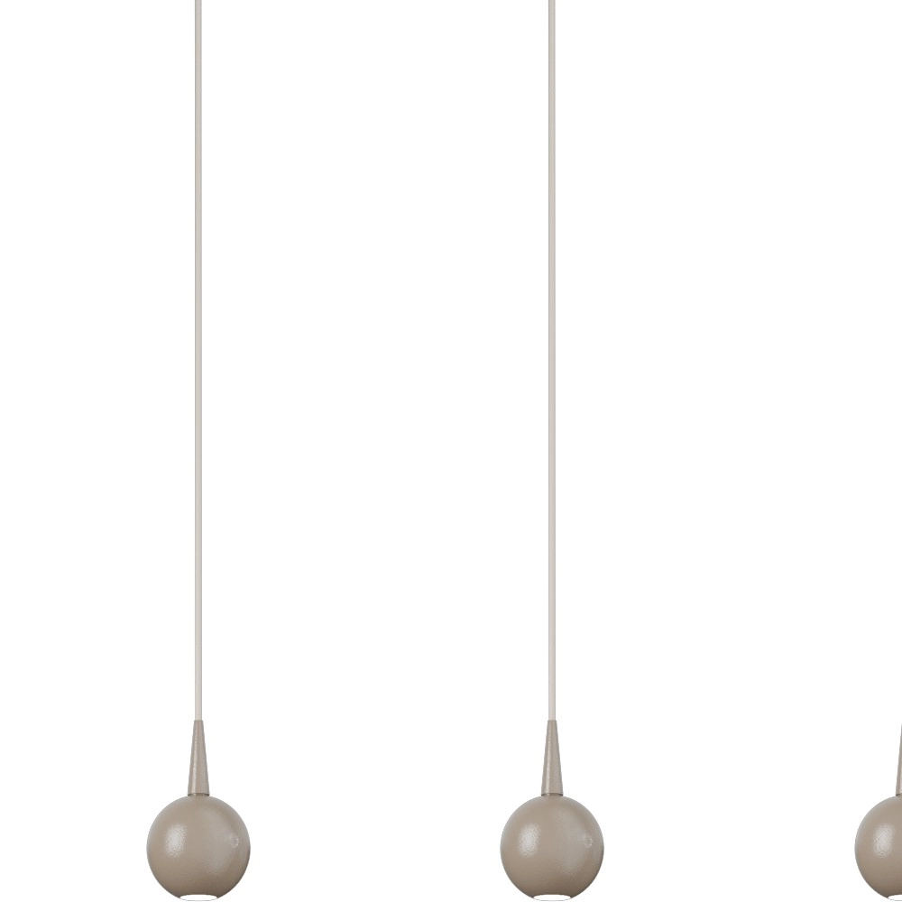 5-lichts hanglamp Talana beige terra Ø 6cm DTW Masterlight 8718121399034