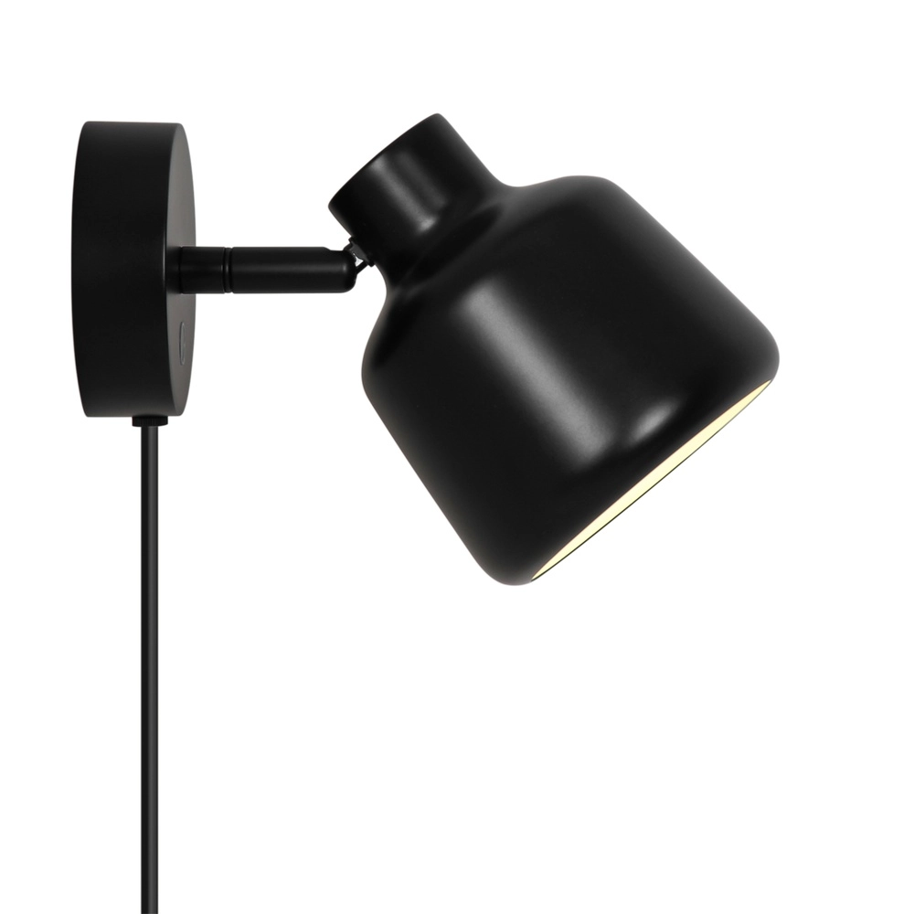 Zwart wandspotje Louella  Nordlux 5704924027079