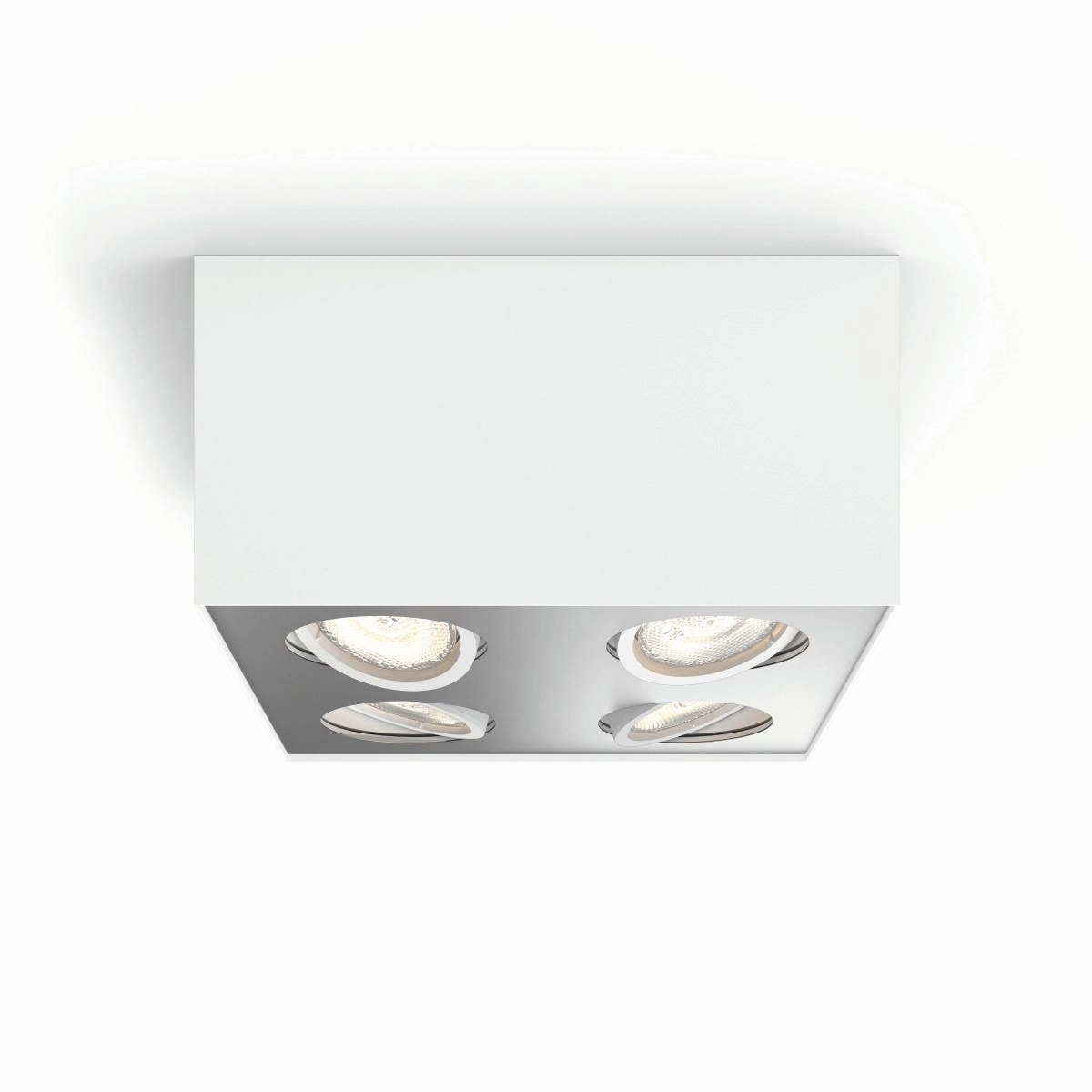 Spotlamp Box 4-lichts wit Philips 8718696164549