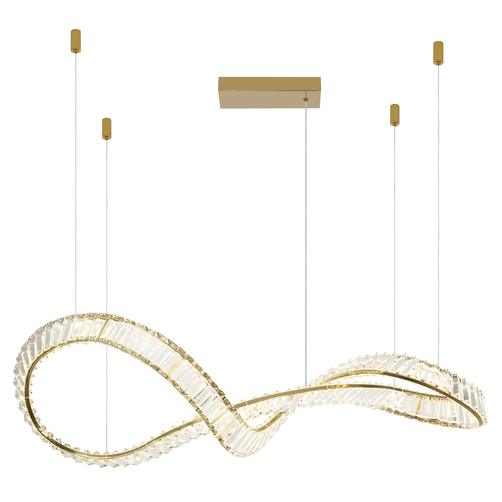 Design hanglamp Neil uniek goud Globo 9007371510412