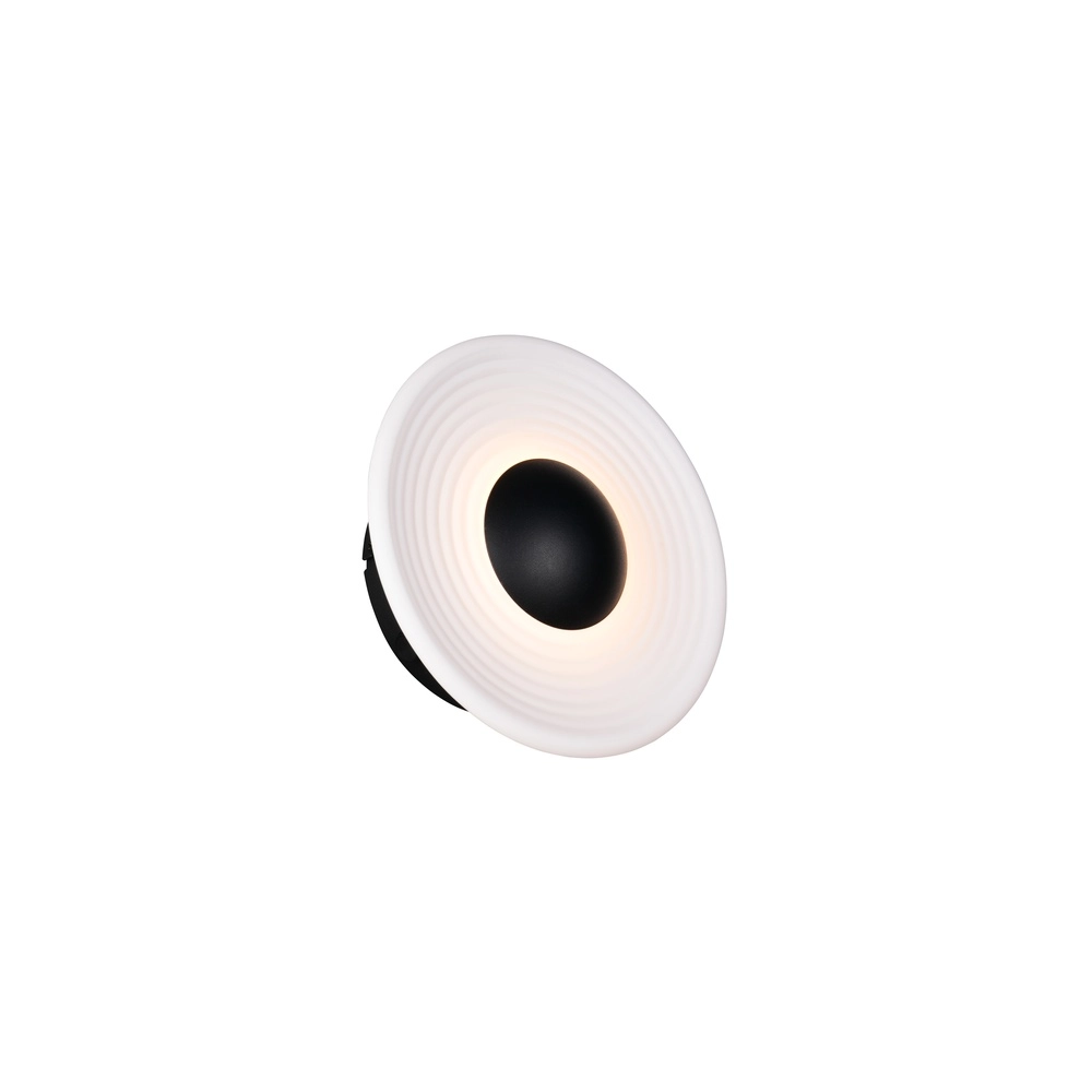 Design wandlamp Sirena wit glas