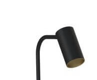 Zwart met gouden leeslamp Mono Lyora 5903139771795
