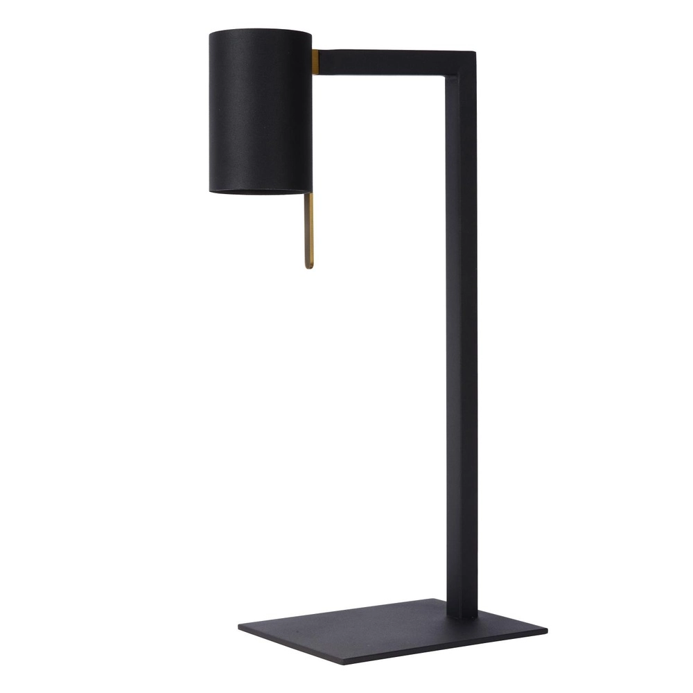 Moderne bureaulamp Lesley zwart Lucide 5411212031129