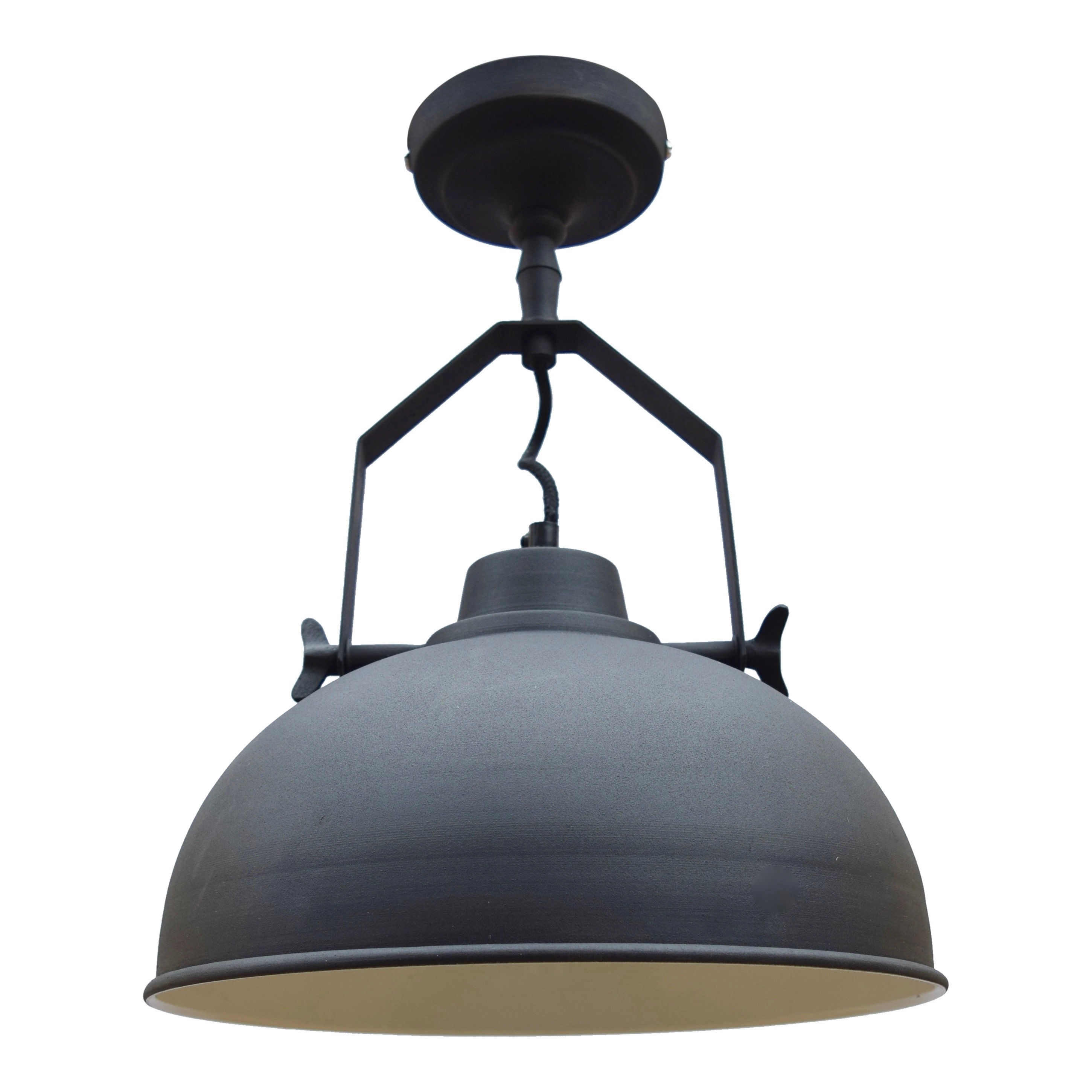 Hanglamp industrieel Raz vintage zwart Urban Interiors 8718868314574