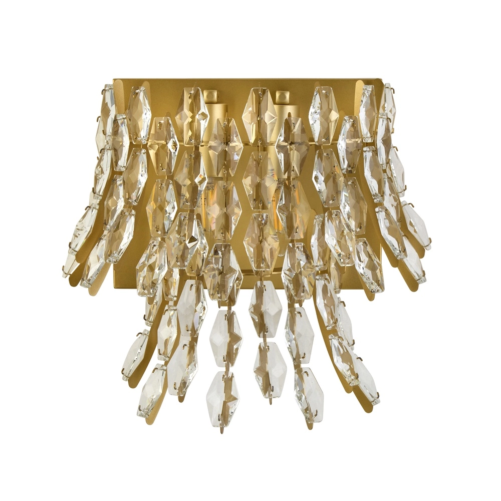 Wandlamp Monarch goud Searchlight 5,05342E+12