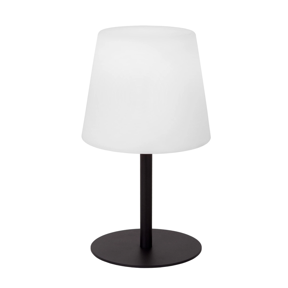 Oplaadbare tafellamp Tyon zwart Lucide 5411212134745