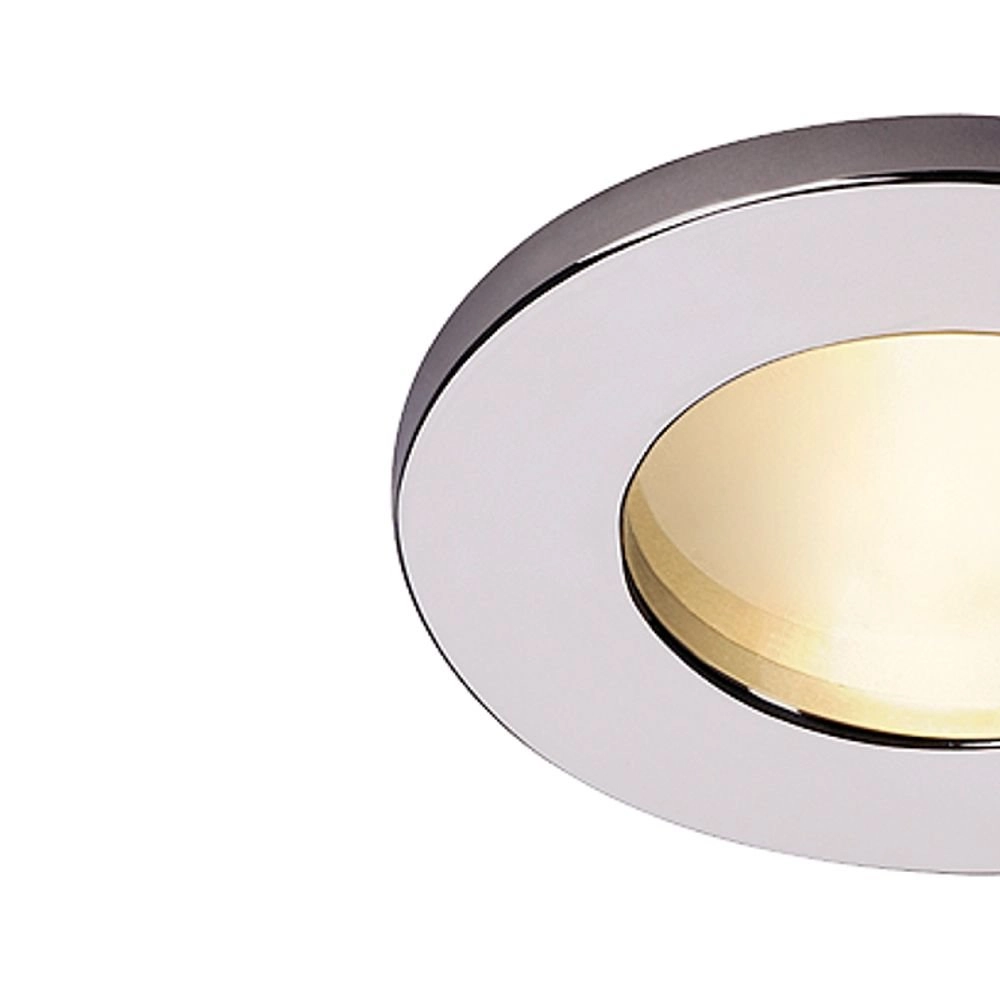 Inbouwspot Dolix Out GU10 Round voor buiten chroom SLV 4024163194839