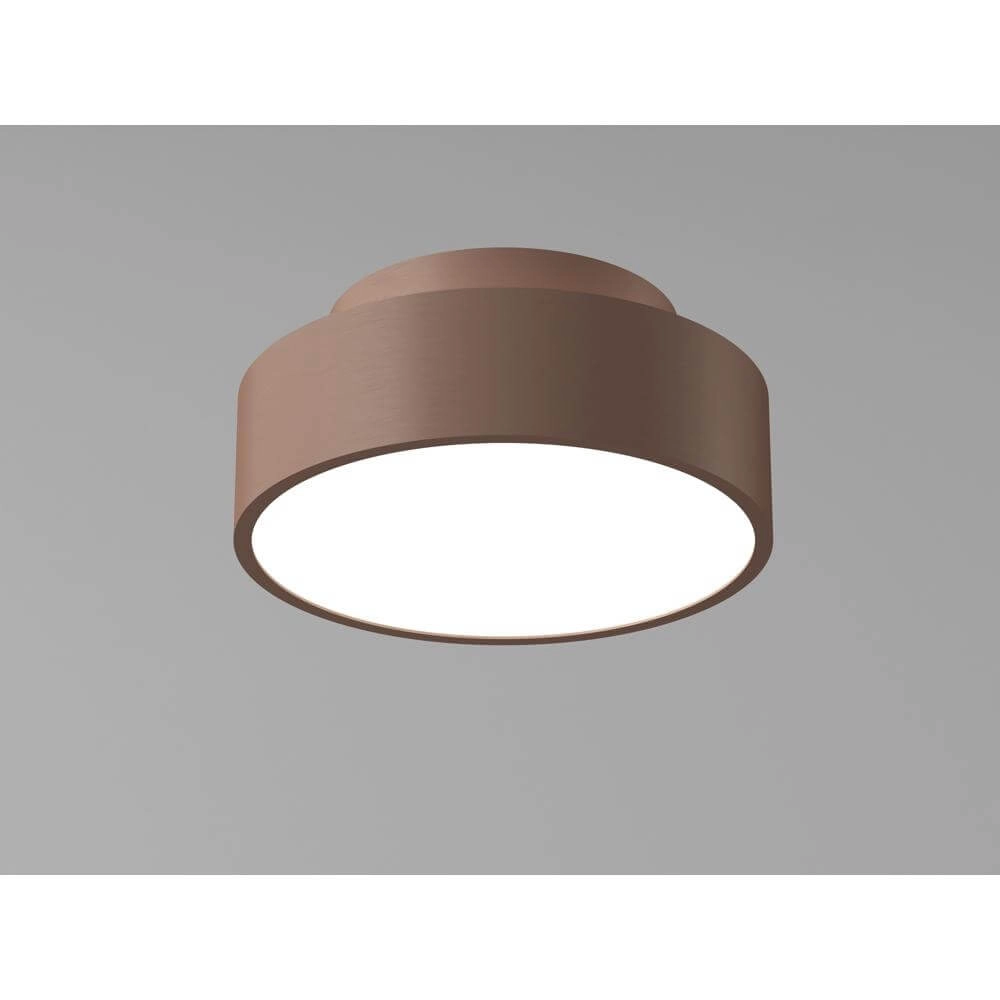 Plafondlamp Chicago Ø 15cm brons geborsteld Artdelight 8720701101302