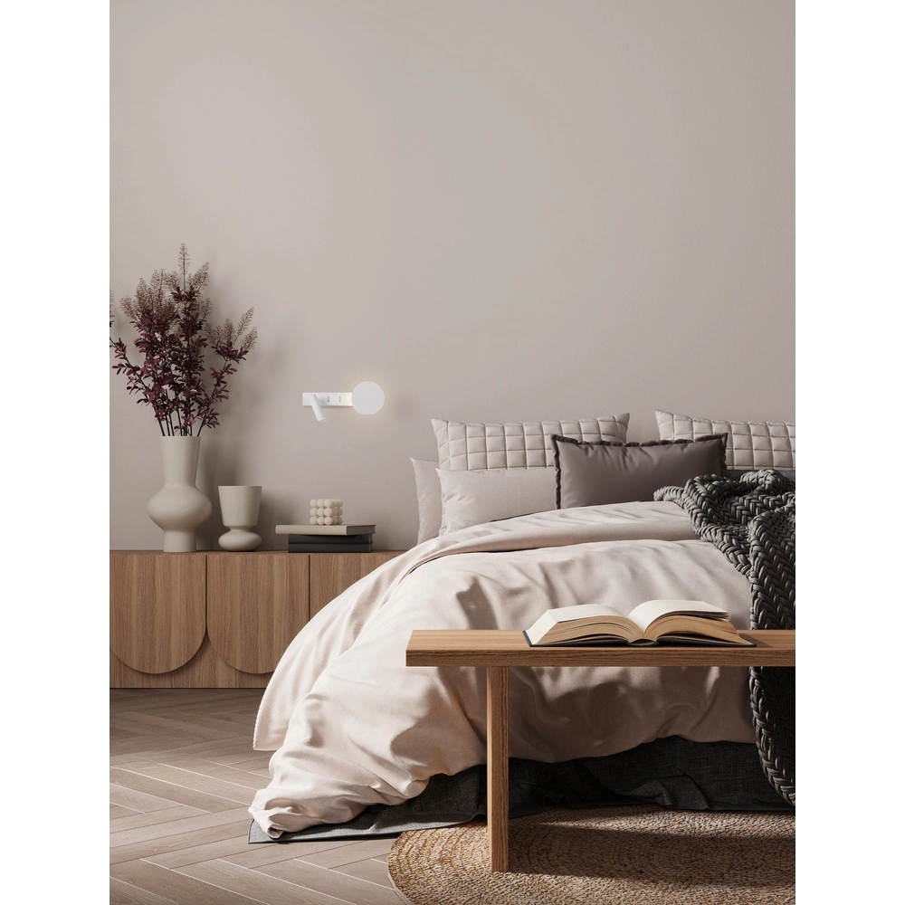 Bedlampje Noima wit Lyora 5212017455253