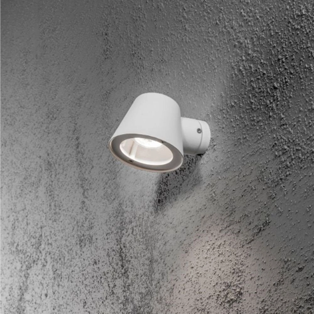 Muurlamp Trieste 11cm mat wit KonstSmide 7318307523256