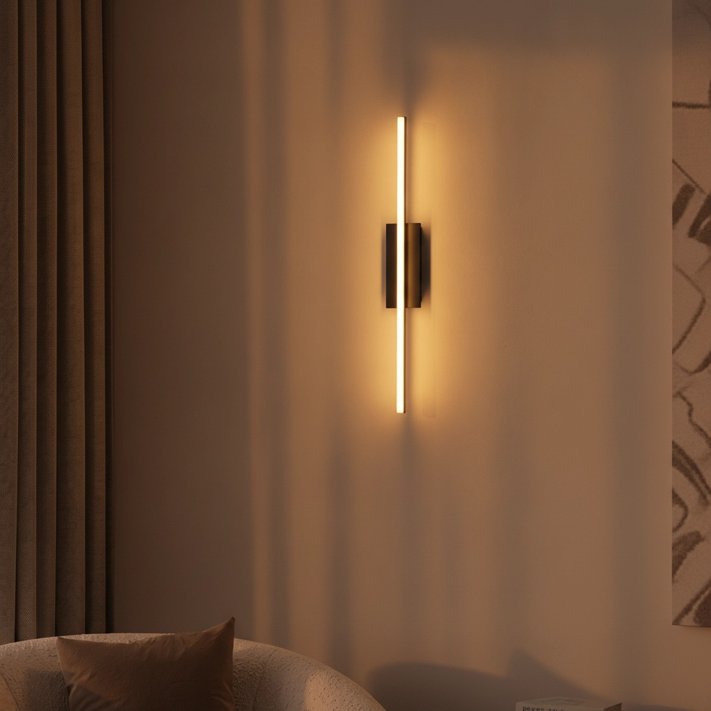 Design wandlamp Gratta zwart