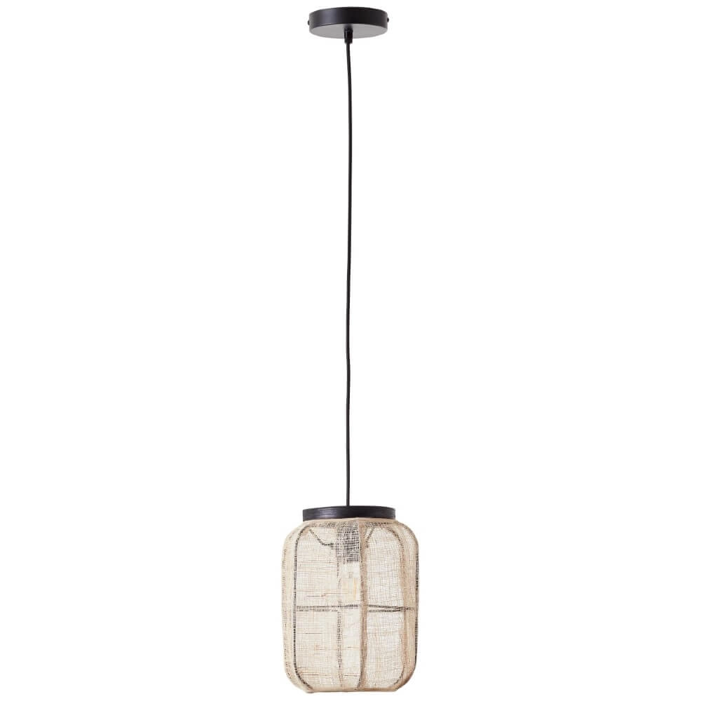 Stoffen hanglamp Tanah Ø 22cm Brilliant 4004353399343