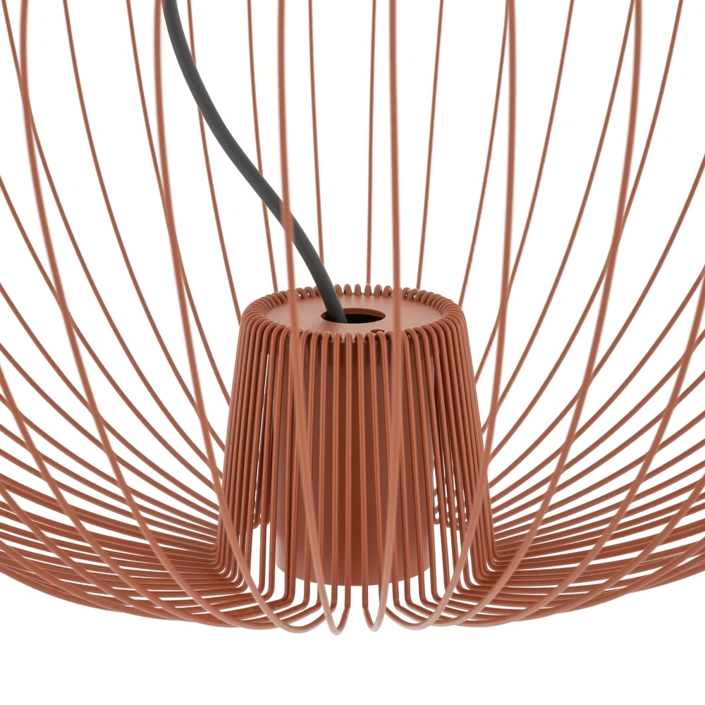 Kooilamp Pumpkin terracotta Ø 54,5cm Lyora 5903139114950