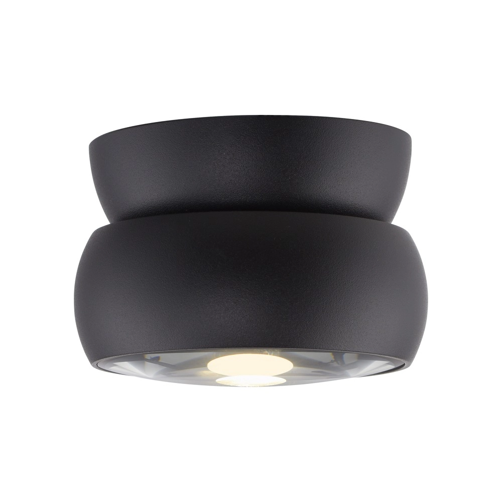 Zwarte opbouwspot Pure Move Ø 11cm - Led Paul Neuhaus 4012248395745