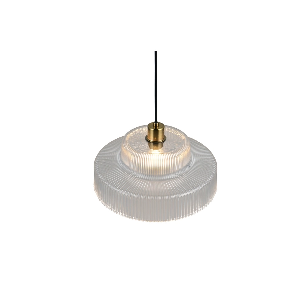 Klassieke hanglamp Abella transparant glas Trio 4017807677706