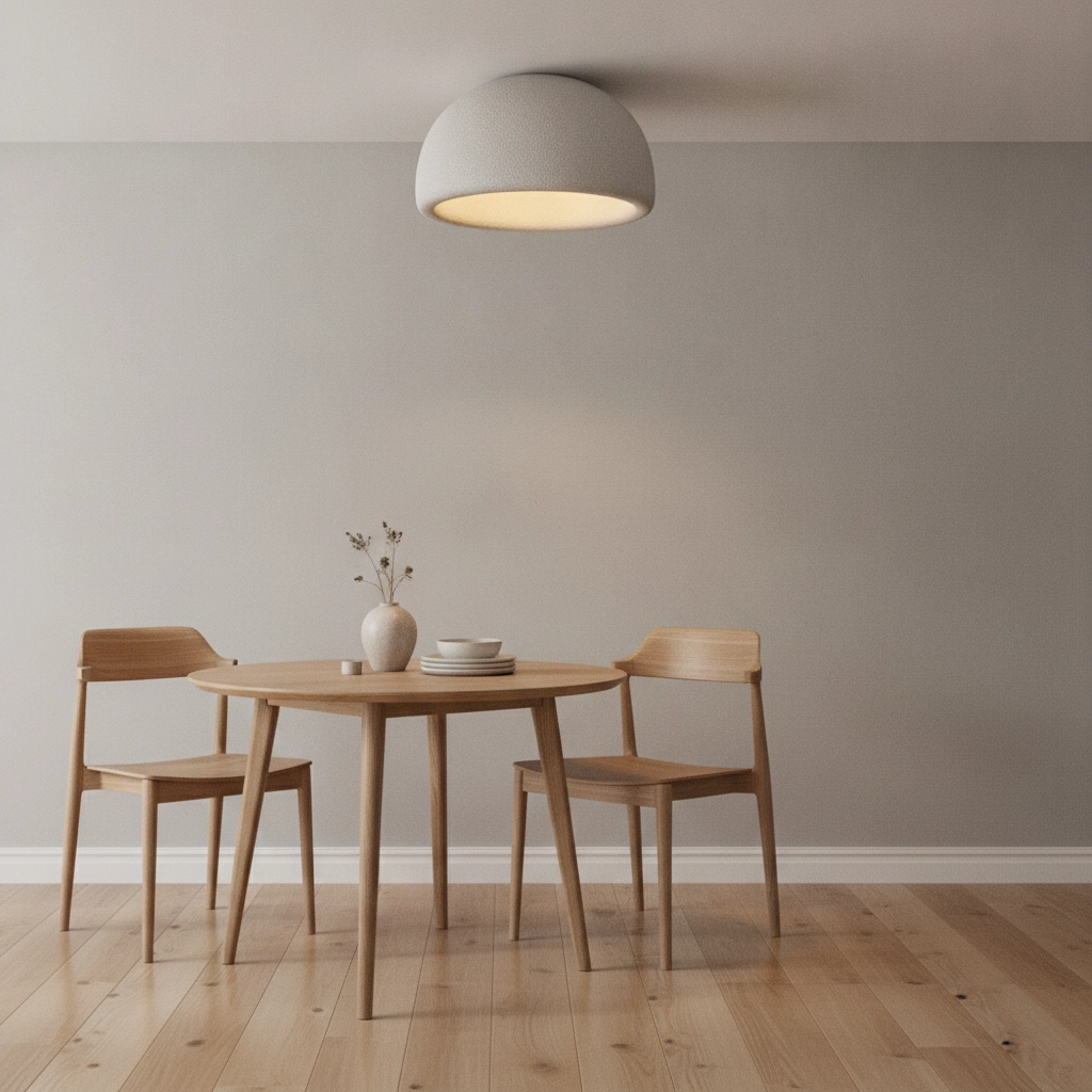 Moderne plafondlamp Davo grijs Ø 43cm