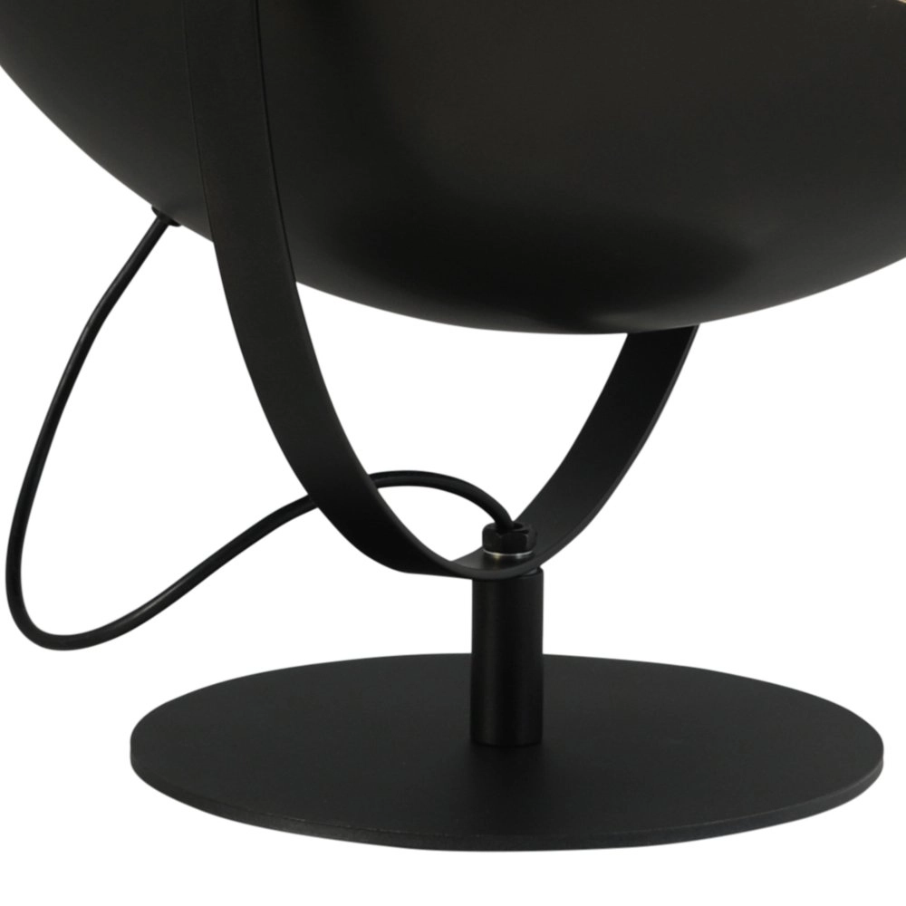 Stoere Industria Uplighter 50cm zwart met goud Masterlight 8718121236933